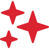 Sparkle icon representing stellar reputation